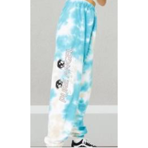 NIP REVOLVE BSR Samii Ryan Pure Angel Joggers Size Small in Teal, Gray‎ Cloud - Picture 1 of 4